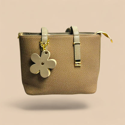 Bloom Handbag - Beige