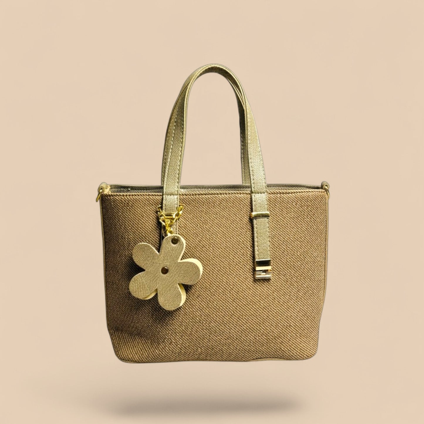 Bloom Handbag - Beige
