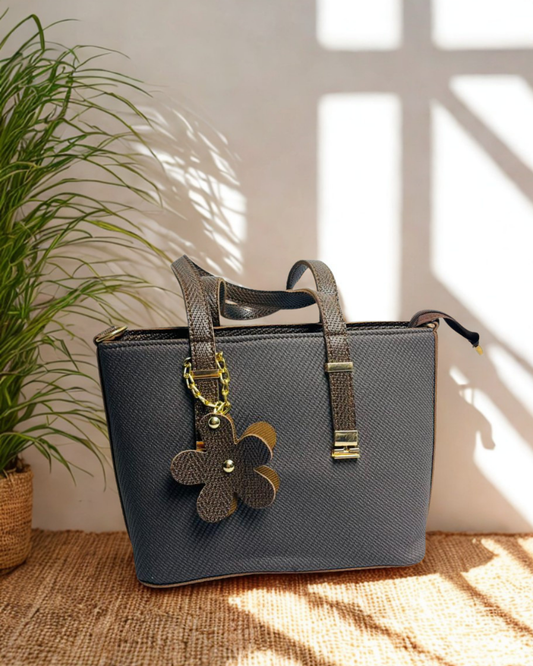 Bloom Handbag - Brown