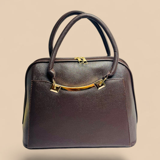 Elara Handbag - Chocolate brown