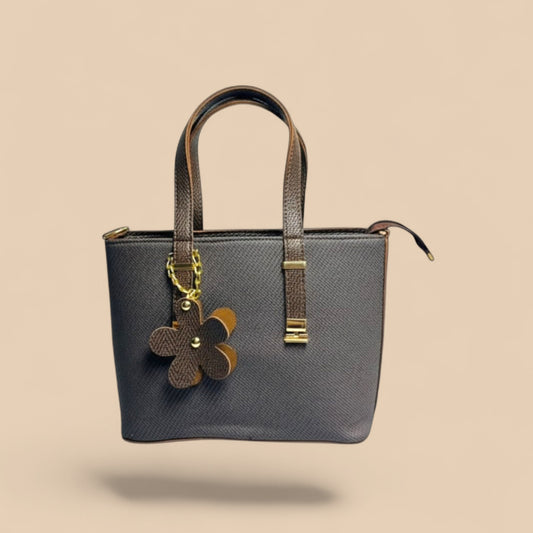 Bloom Handbag - Brown