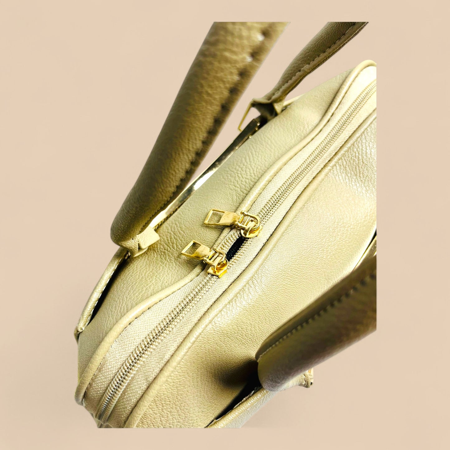 Elara Handbag - Beige
