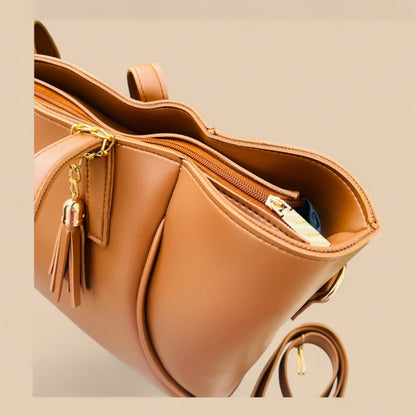 Aura Tote - Brown